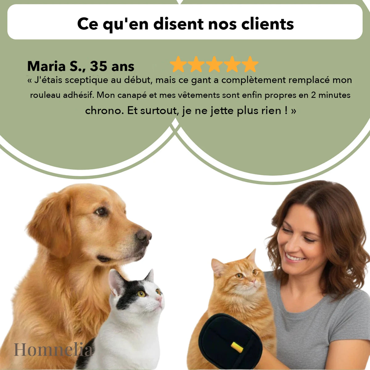 Avis client sur le gant anti-poils
