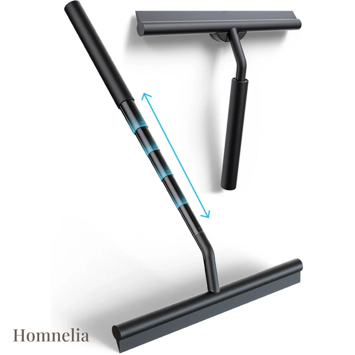 Raclette de douche extensible noire