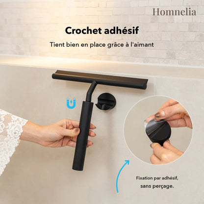 Crochet adhésif magnétique