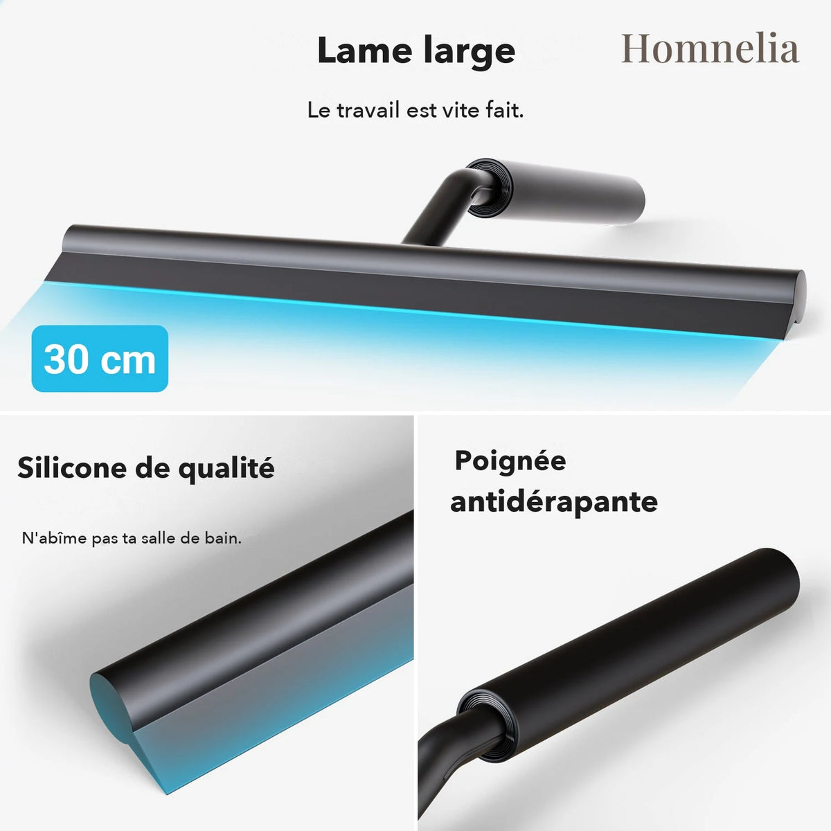 Lame large de 30 cm